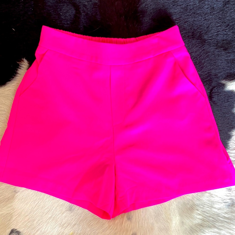 Neon Pink Shorts